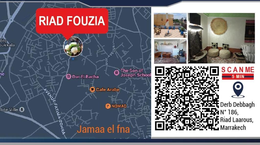 Riad Fouzia Marrakesh Exterior foto